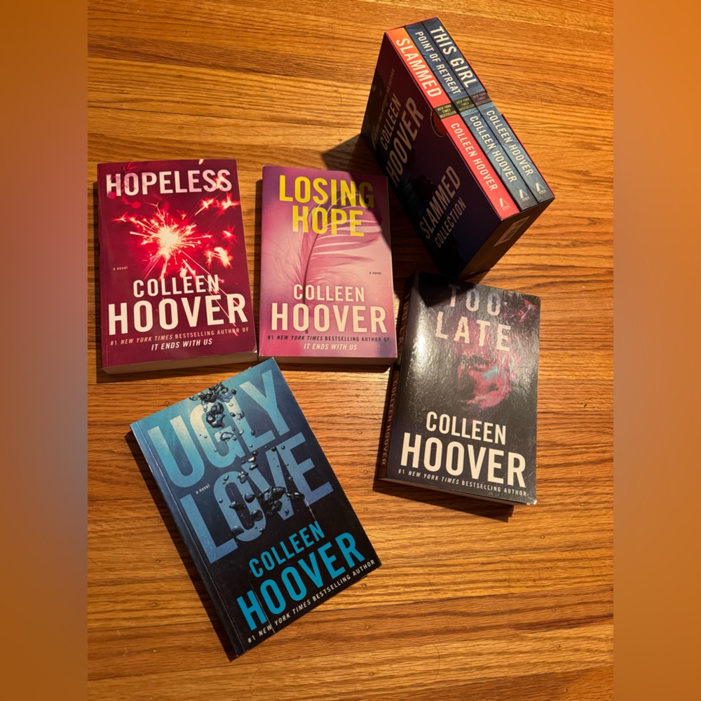 Set of Colleen Hoover Books in New Condition
